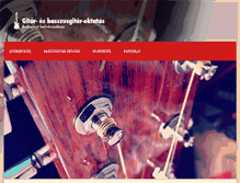 Tablet Screenshot of gitar-basszusgitar.hu